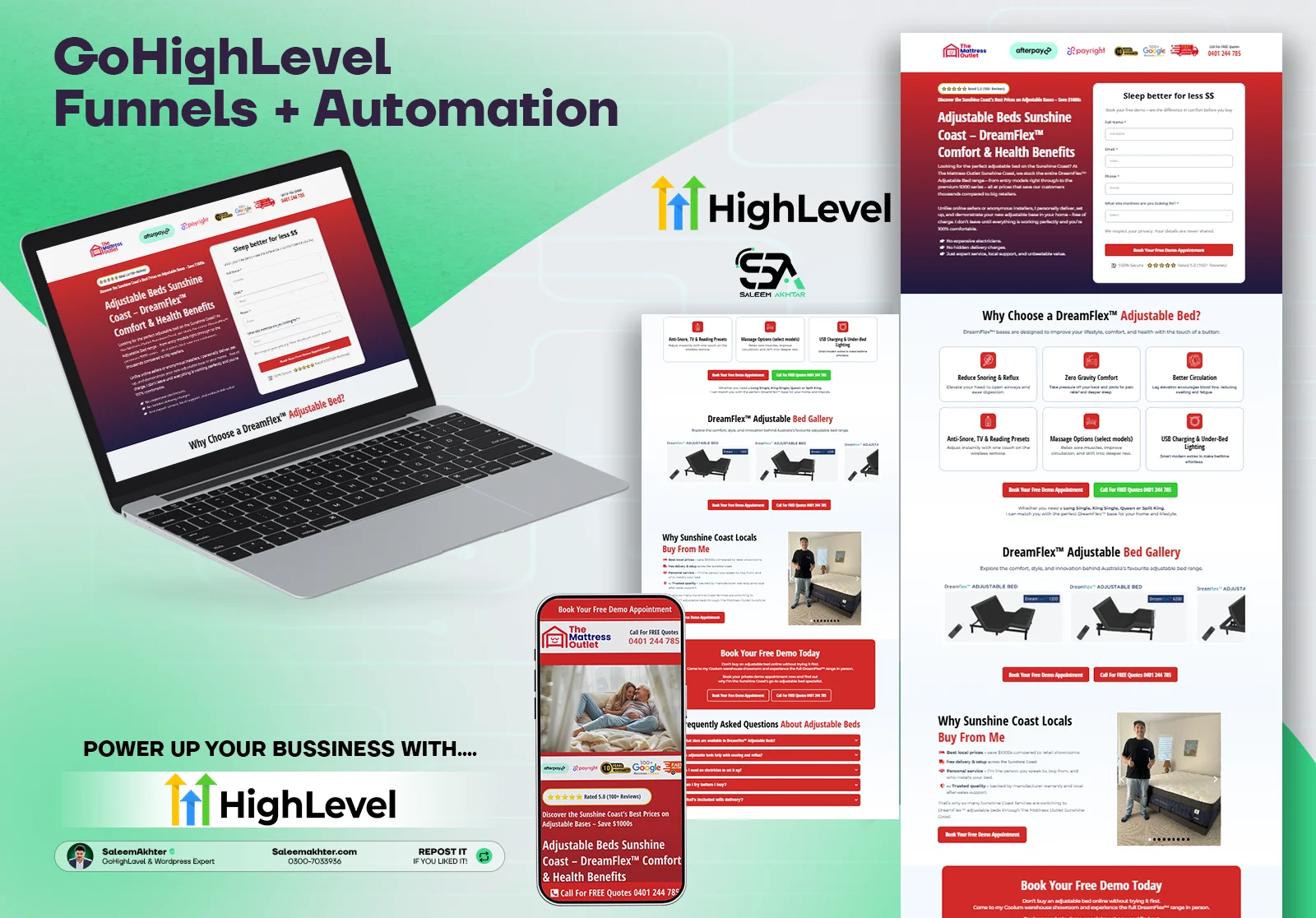 SaaS Funnel + Onboarding Flow